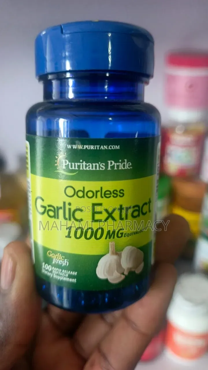 Puritan's Pride Odorless Garlic Extract 100mg