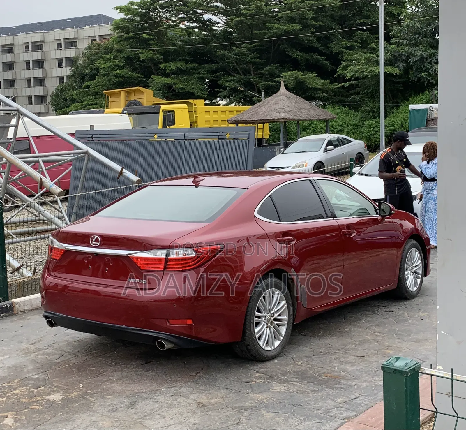 Lexus ES 2014 Red