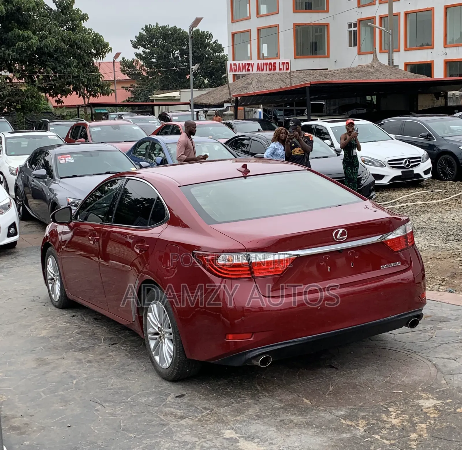 Lexus ES 2014 Red