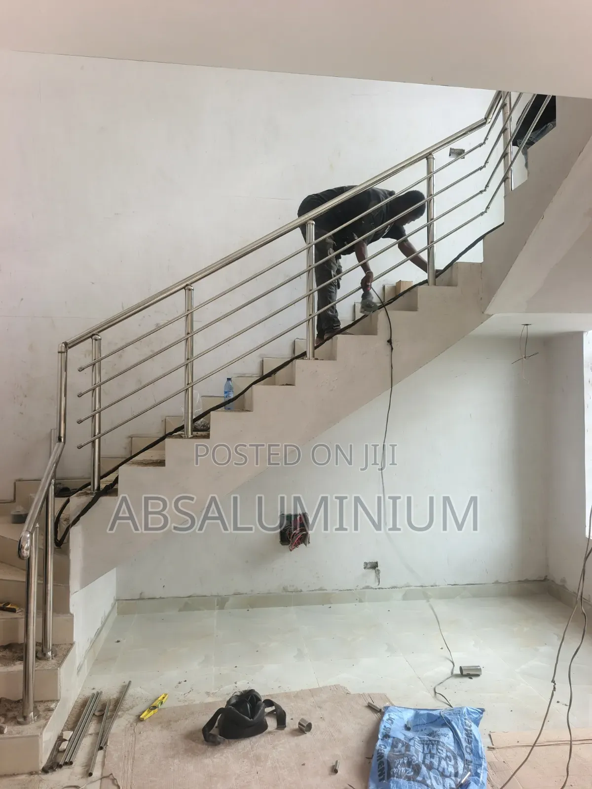 Horizontal Stainless Hand Railings