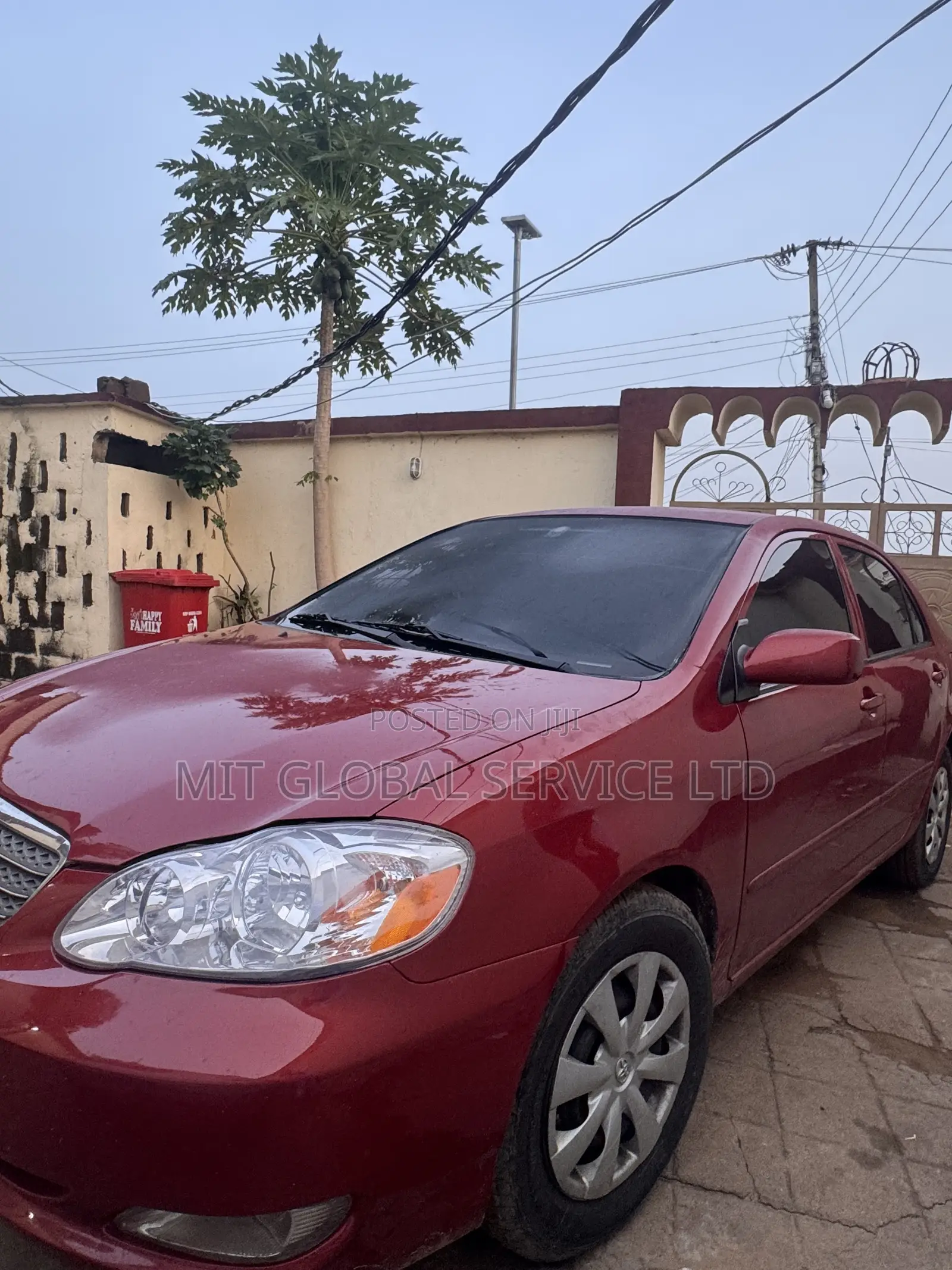 Toyota Corolla 2005 Red