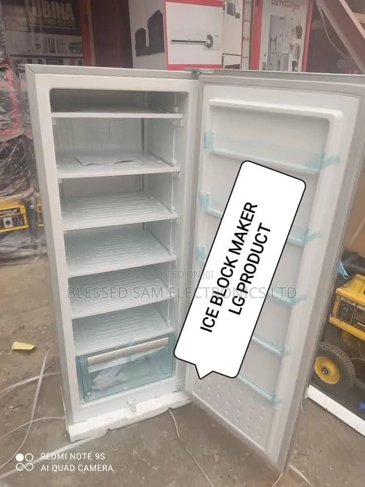 LG Upright Freezer( 6 Steps ) Fast in Maker Ice Block( 4 Hours )2 Yrs