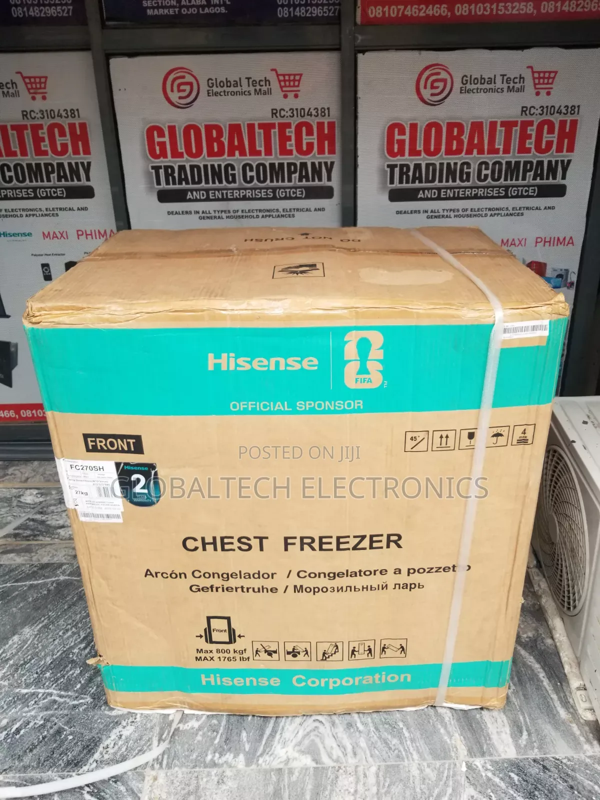 Hisense Chest Freezer 198L Silver (FC-270SH)