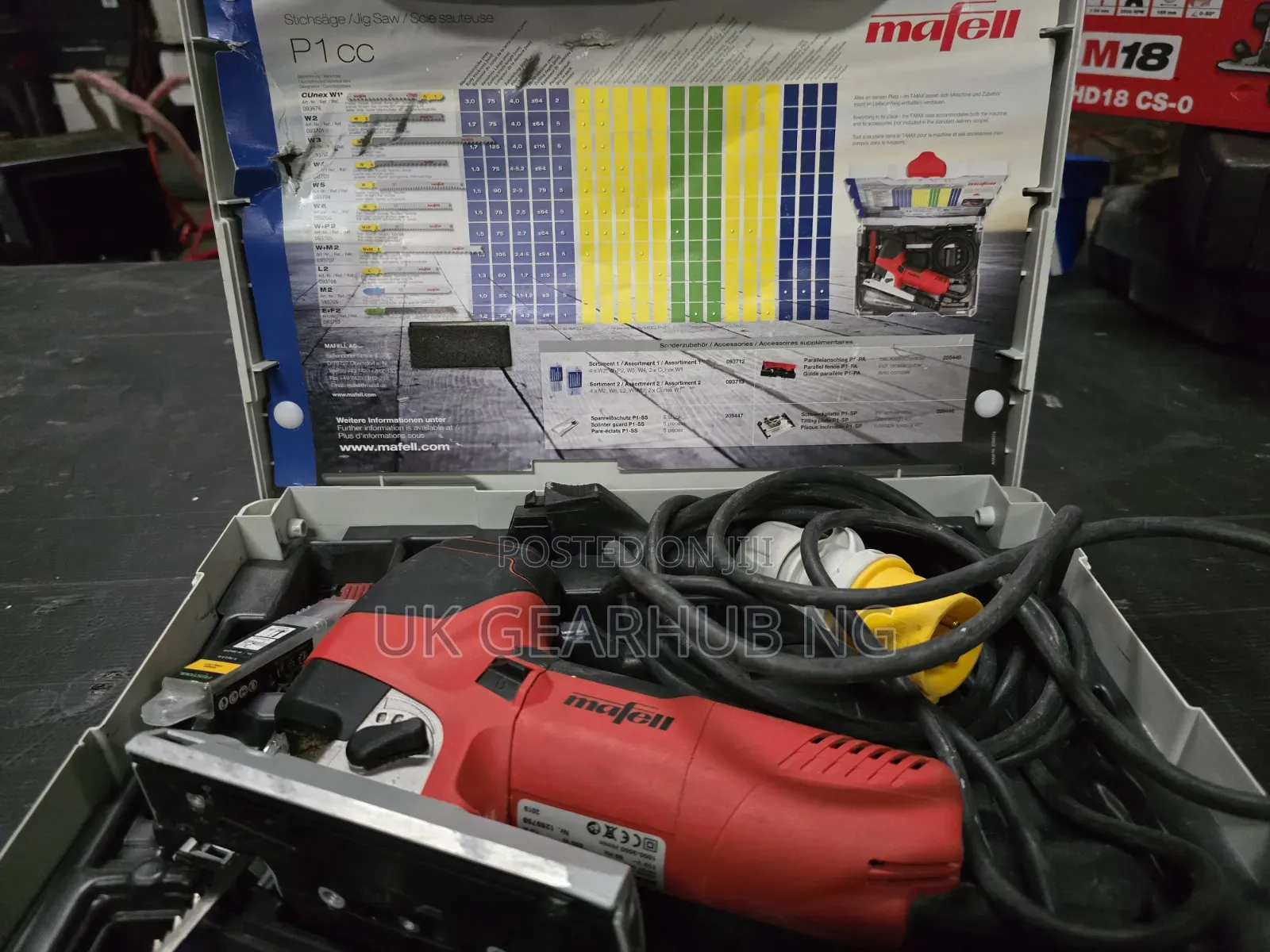 Mafell P1CC 900W Professional Jigsaw 110V – Genuine UK Used