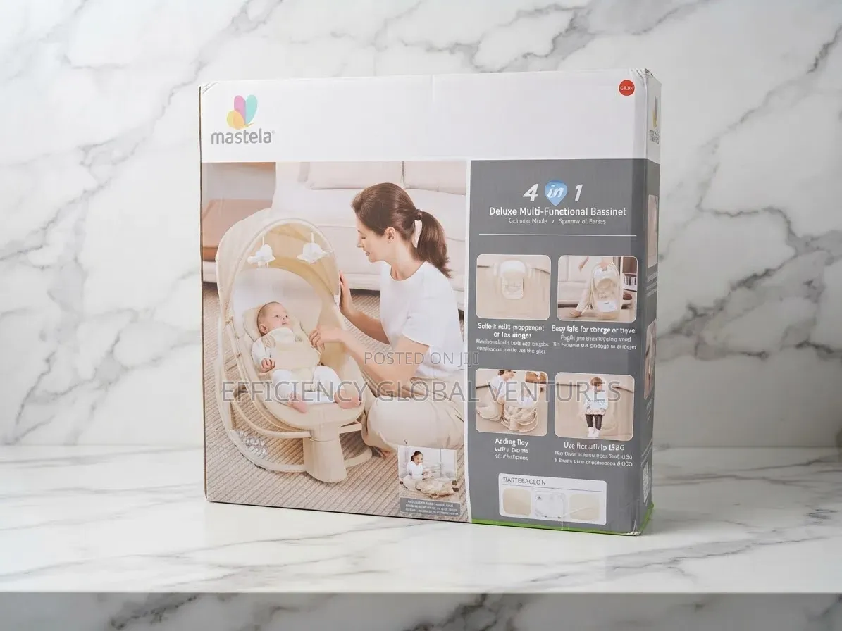 Mastela 4-in-1 Deluxe Multi-Functional Bassinet & Baby Rocker