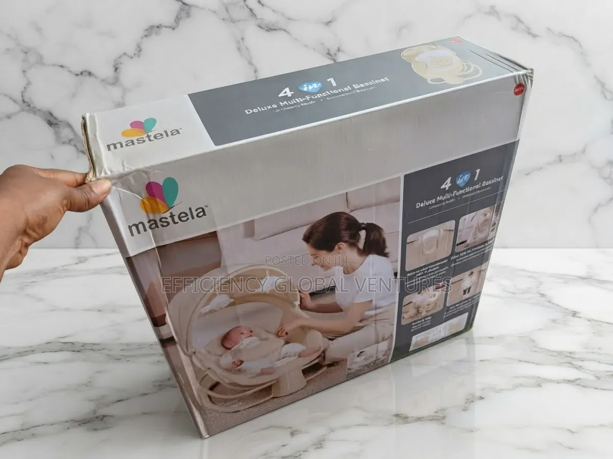 Mastela 4-in-1 Deluxe Multi-Functional Bassinet & Baby Rocker