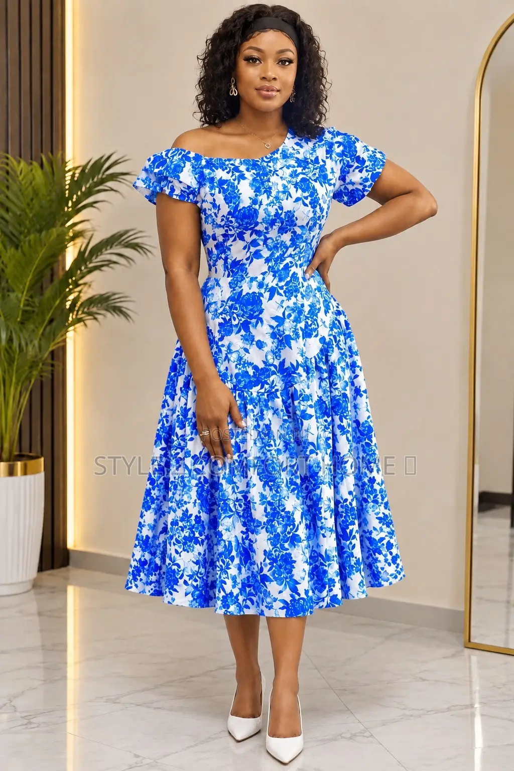 Floral Midi Gown