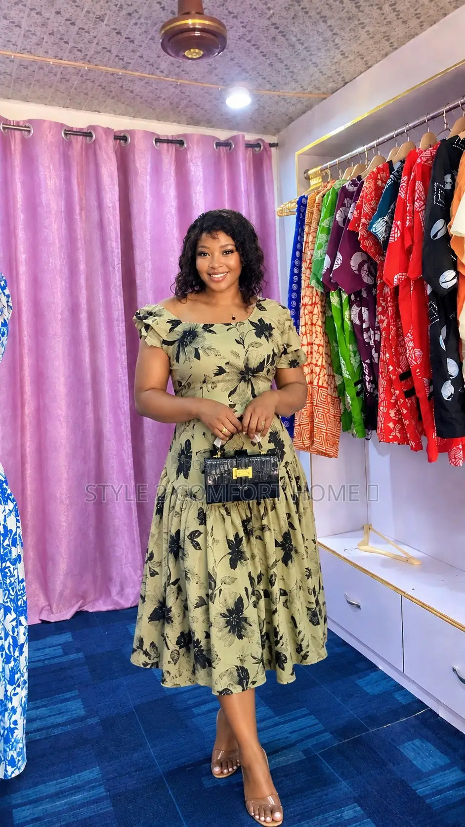 Floral Midi Gown