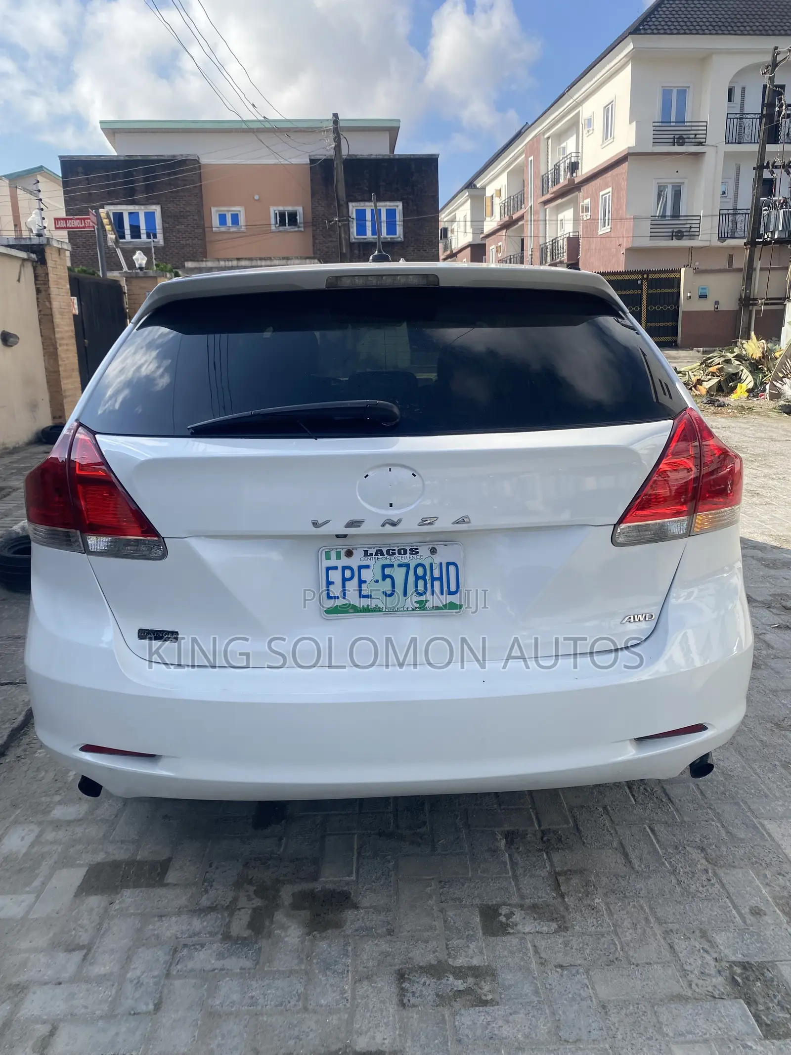 Toyota Venza Limited 2010 White