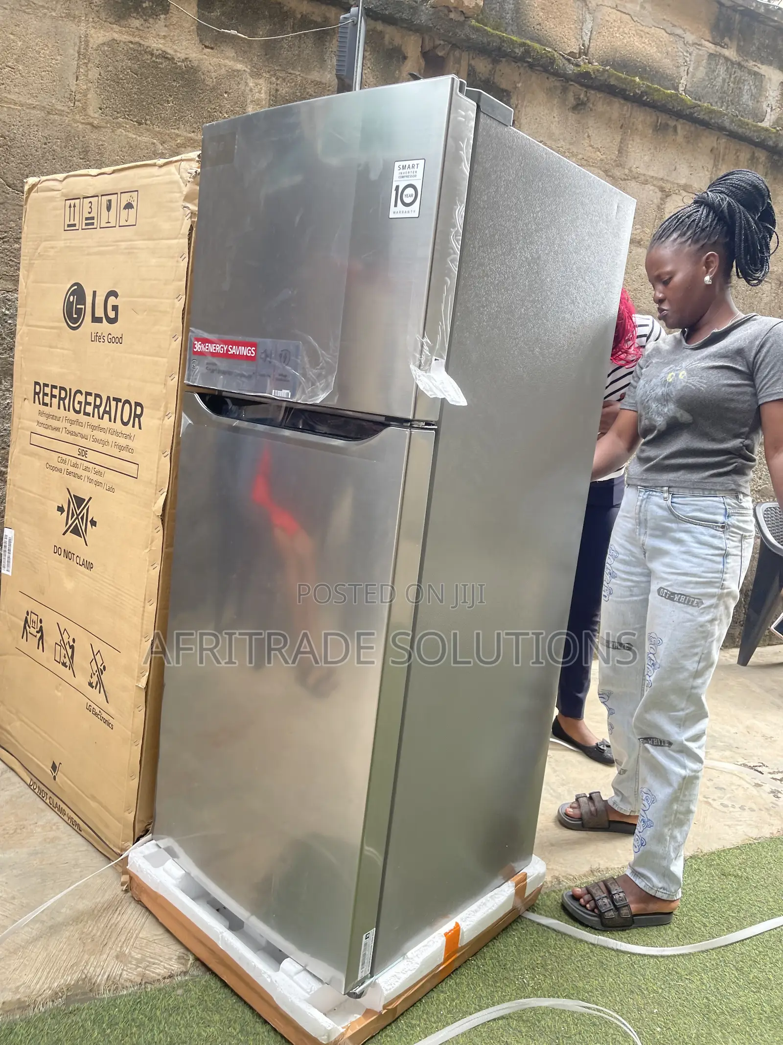 LG GL-C252SLBB 260 Litres Frost-Free Refrigerator
