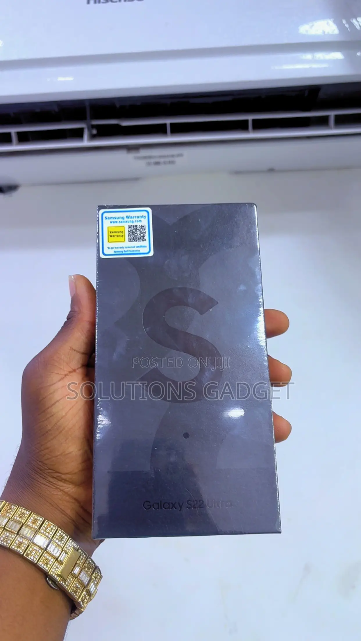 New Samsung Galaxy S22 Ultra 5G 256 GB Black