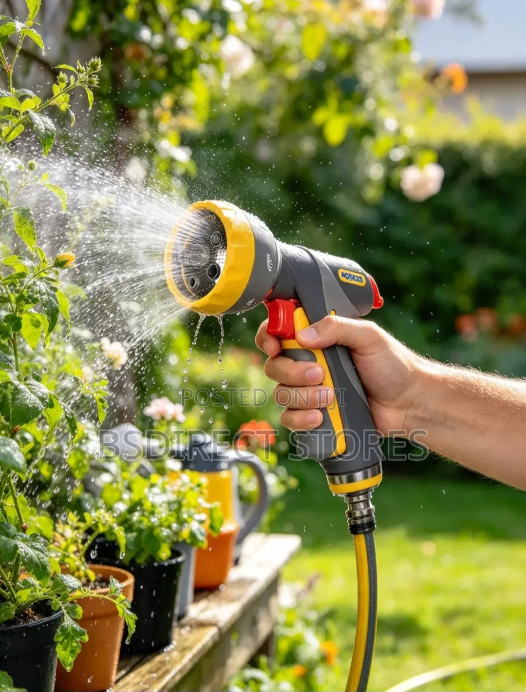 Hozelock Multi Spray Pro Watering Gun 7 Function Settings