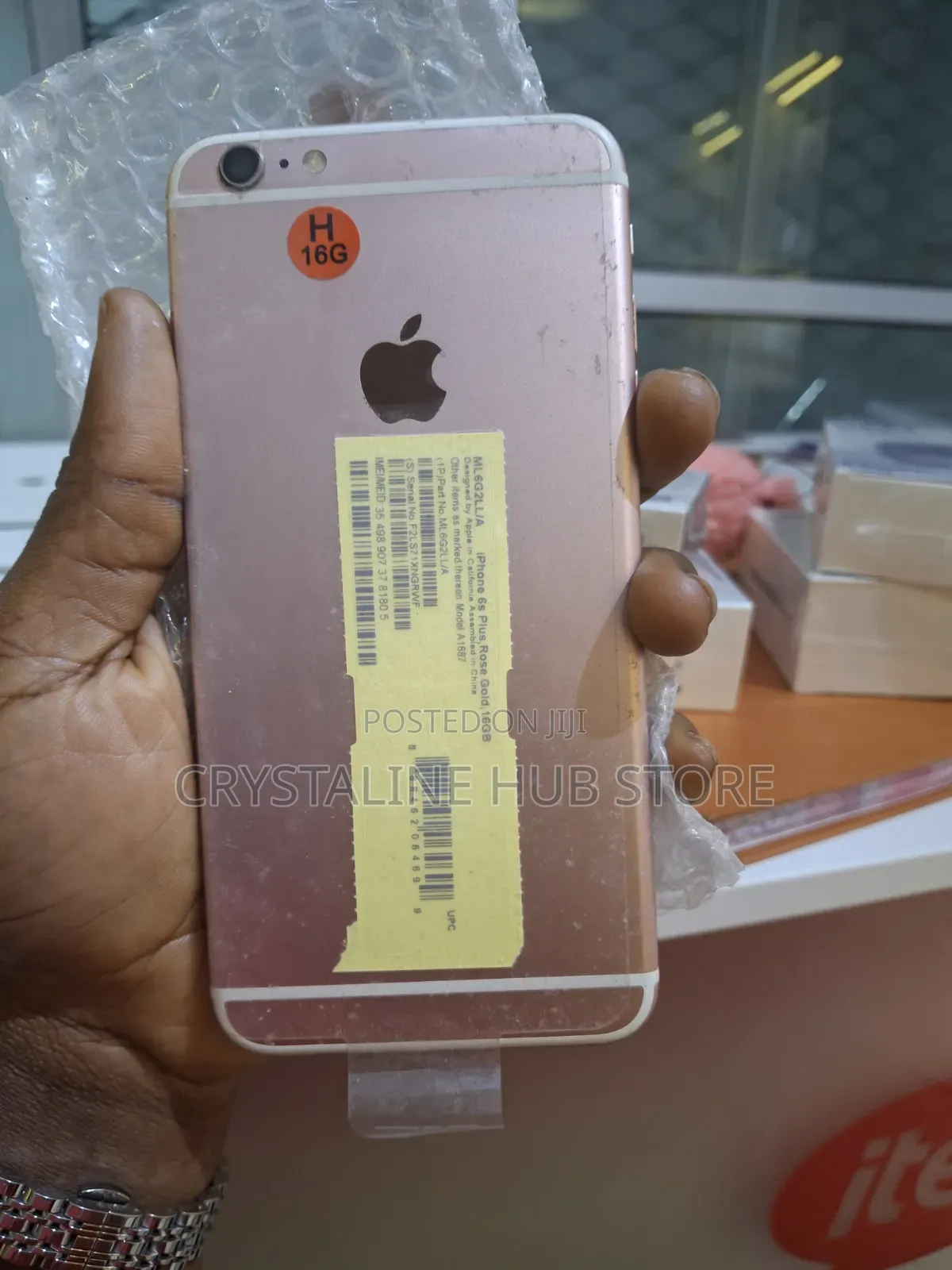 Apple iPhone 6s Plus 16 GB Rose Gold