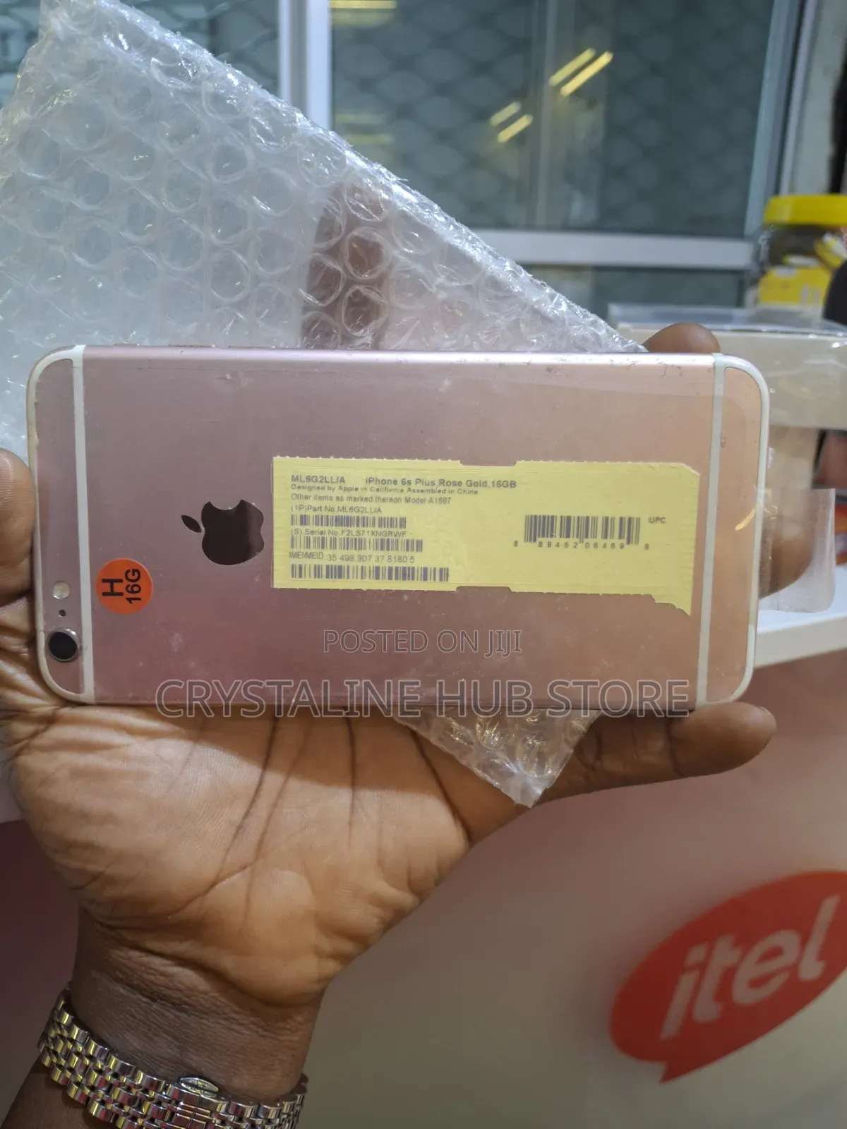 Apple iPhone 6s Plus 16 GB Rose Gold