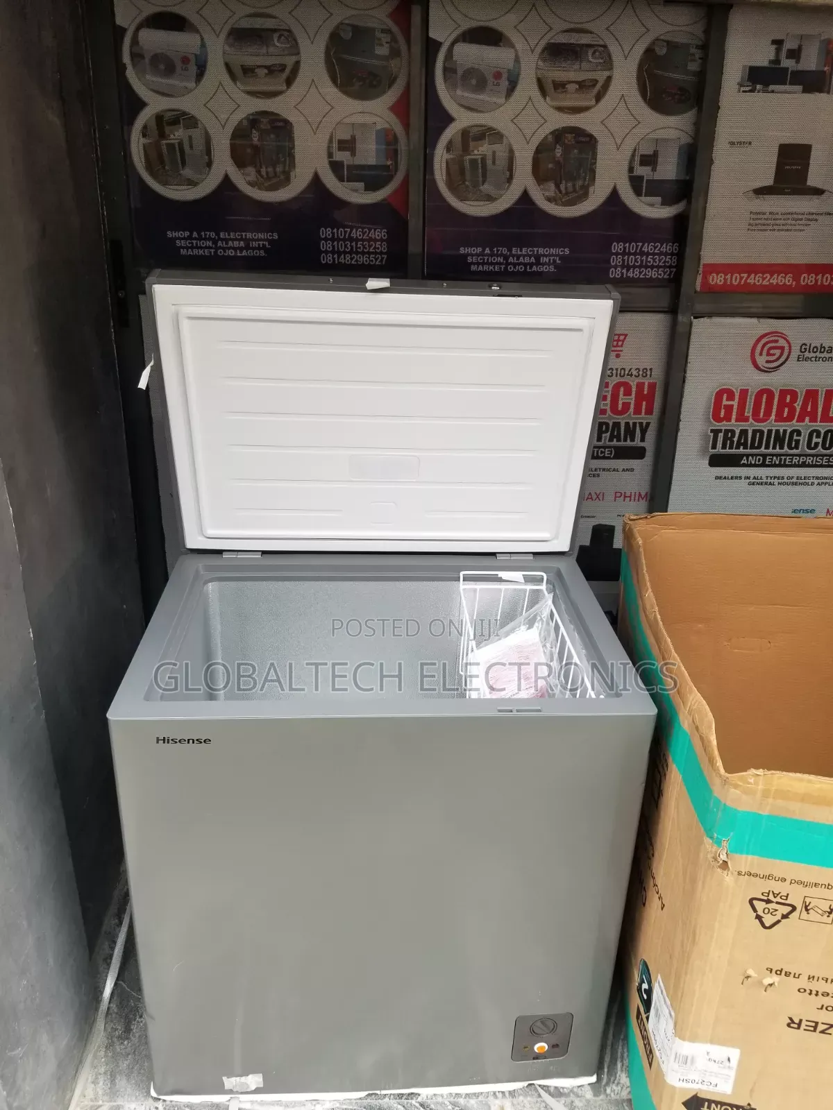 Hisense Chest Freezer 198L Silver (FC-270SH)