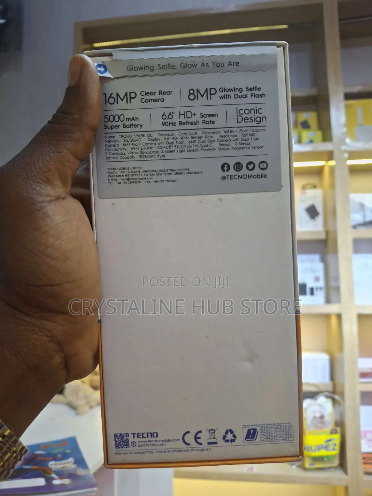 New Tecno Spark 10C 128 GB Blue