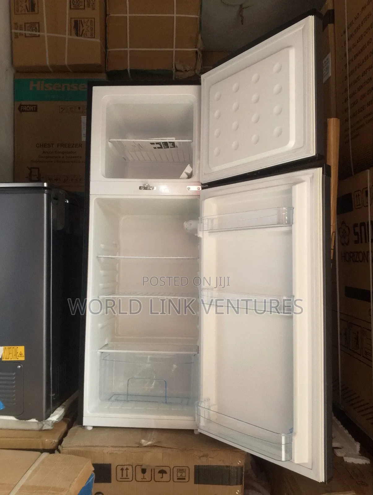 Royal Double Door Standing Fridge 250 Liters Lower Power Energy Saving