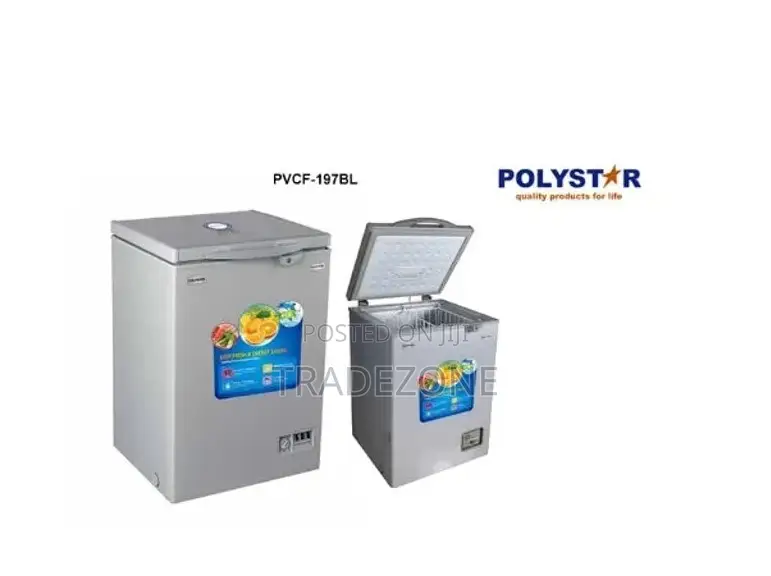 Polystar 100 Liters Super Fast Freezing Chest Freezer | PV-CF197GL
