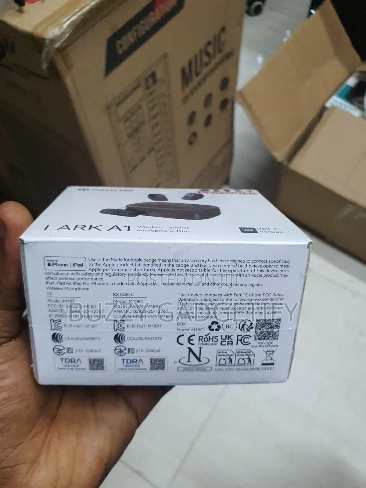 Hollyland Lark A1 Wireless Lavalier Microphone Duo(USB-C VERSION)