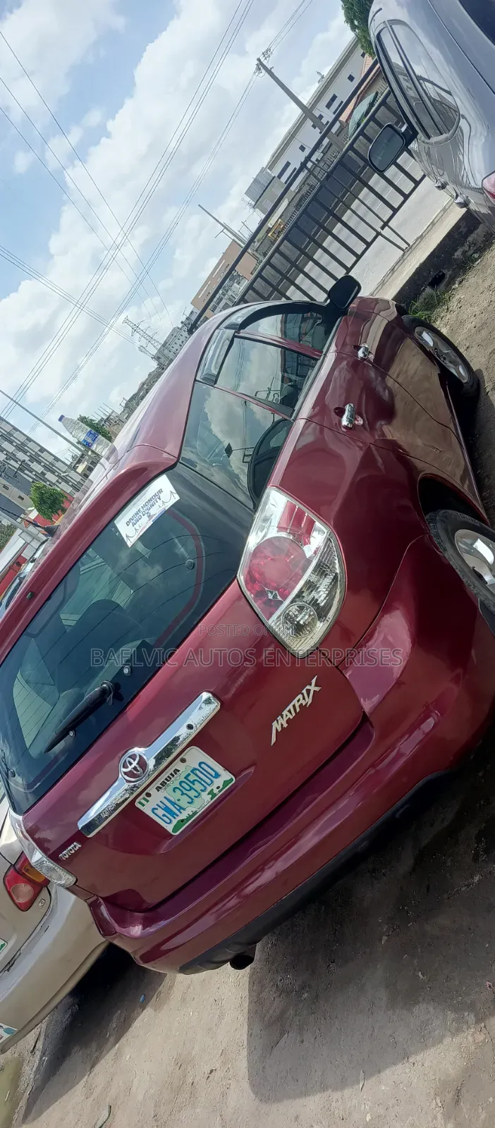 Toyota Matrix Hatchback 1.8 16V AWD 2007 Maroon