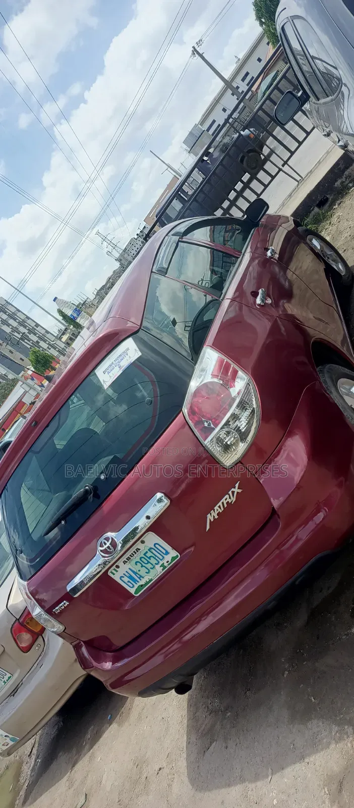 Toyota Matrix Hatchback 1.8 16V AWD 2007 Maroon