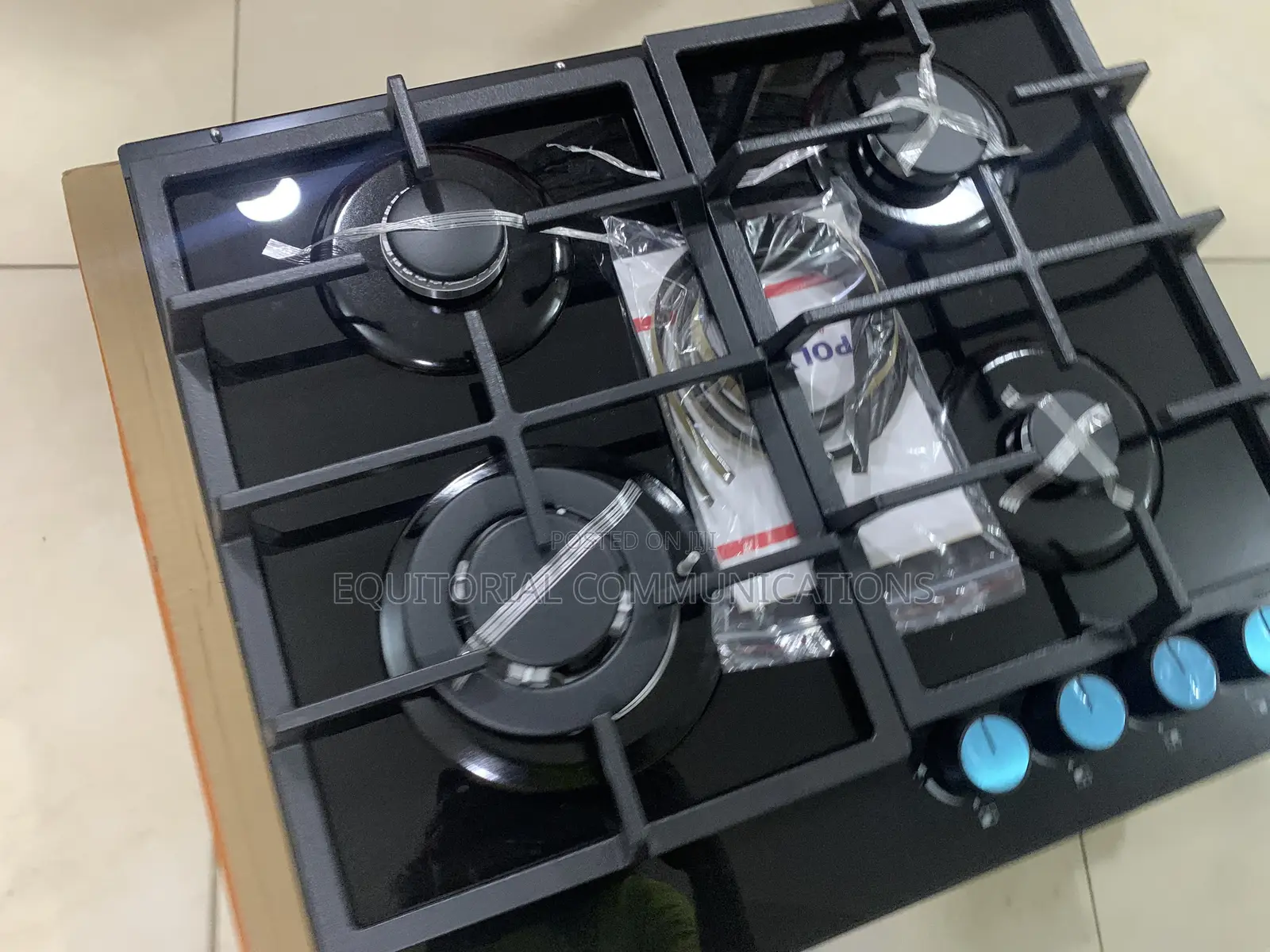 Polystar PV-JY60G4 Gas Hob –Durable & Convenient Built-in Cooker
