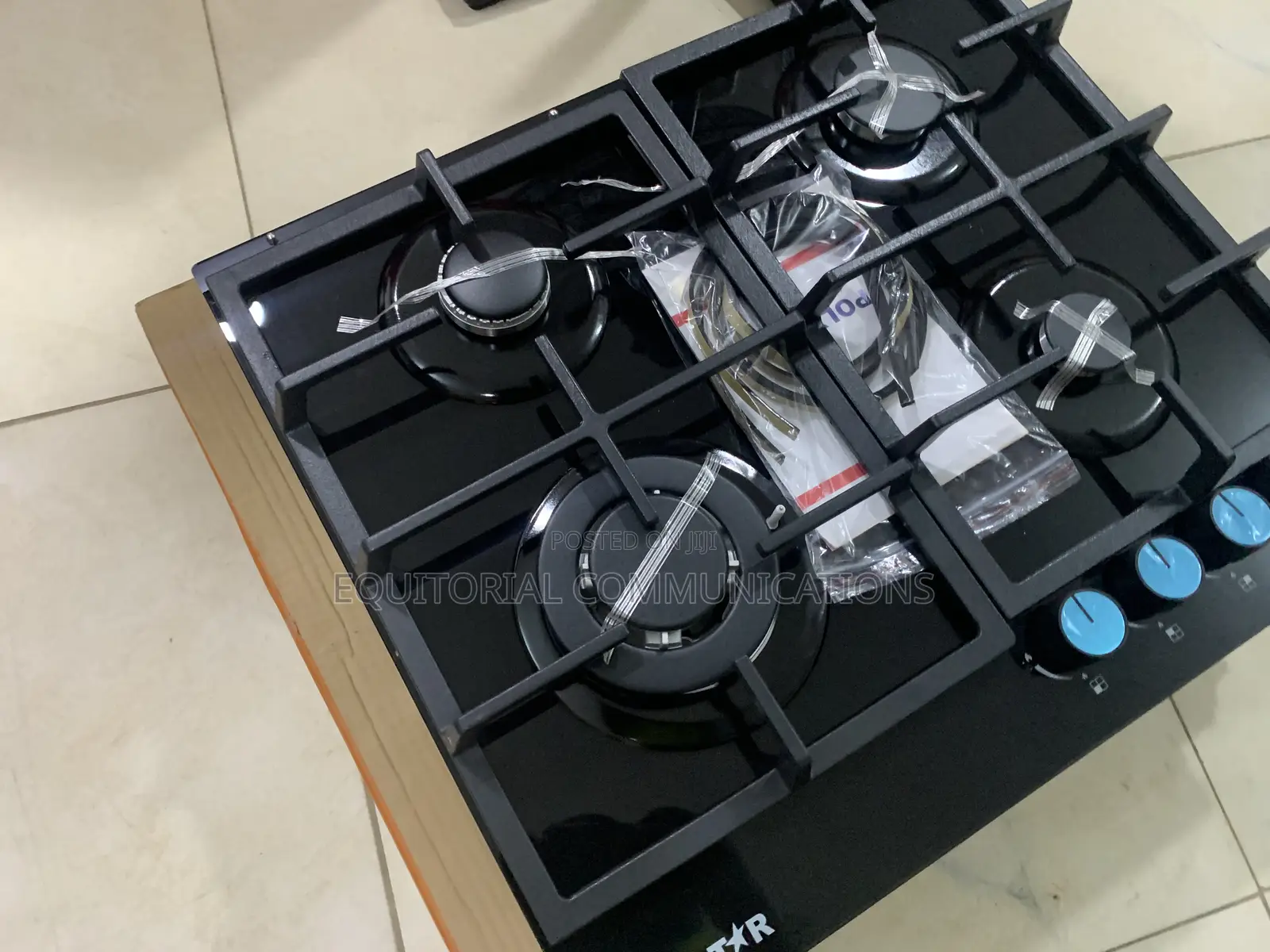 Polystar 4 Burner Gas Hob – PV-JY60G4 Built-in Cooking Appliance