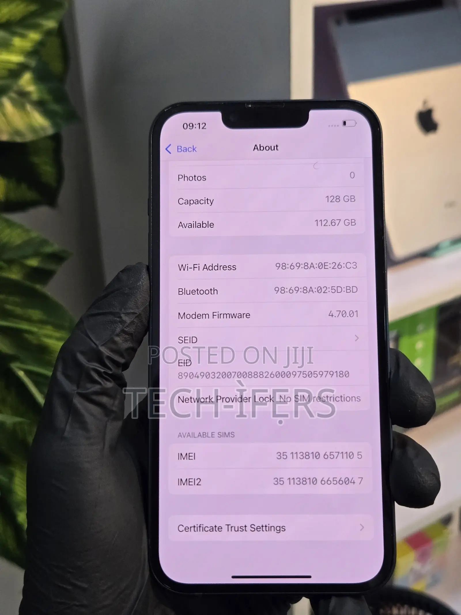 Apple iPhone 13 128 GB Black