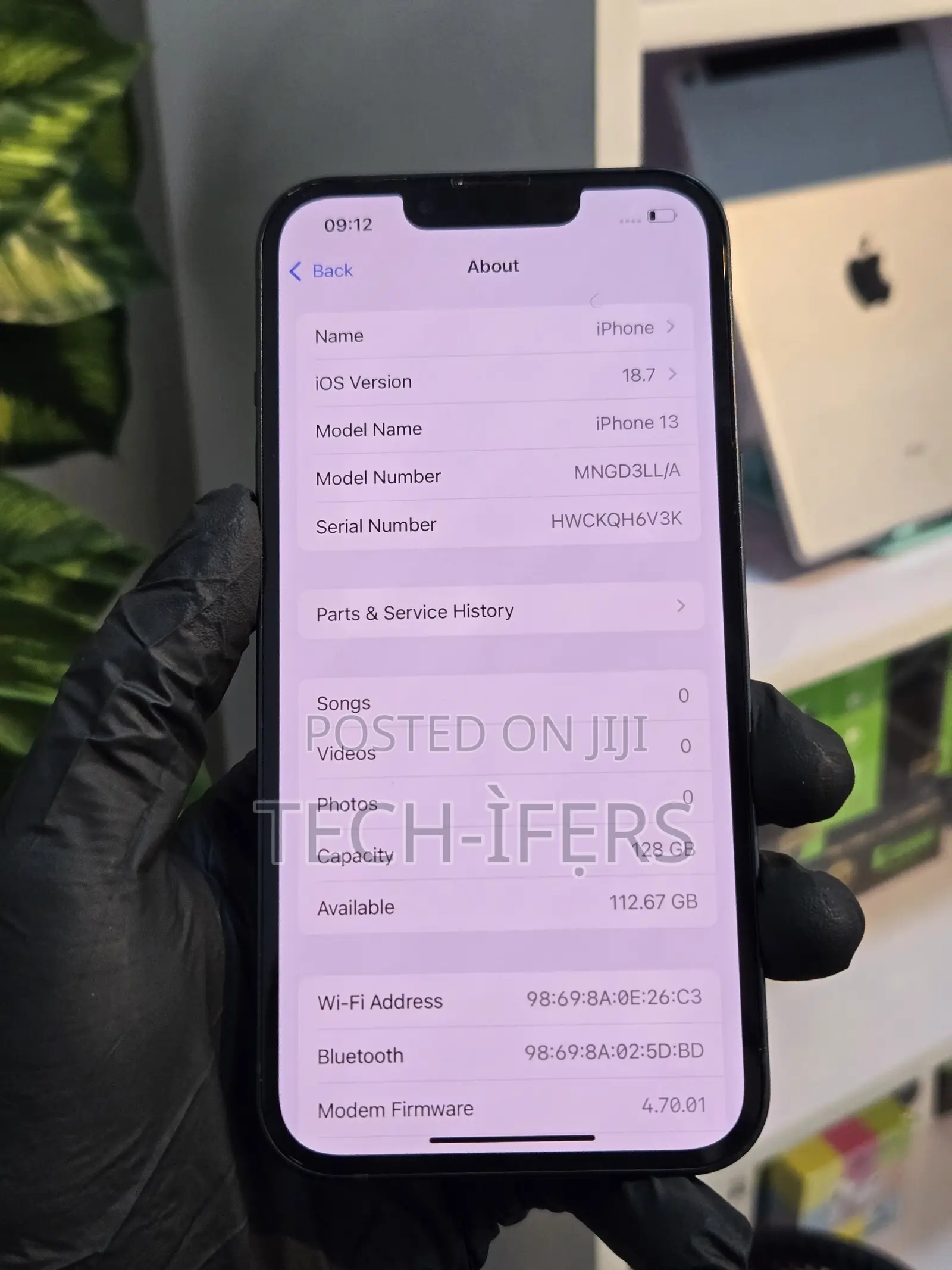 Apple iPhone 13 128 GB Black