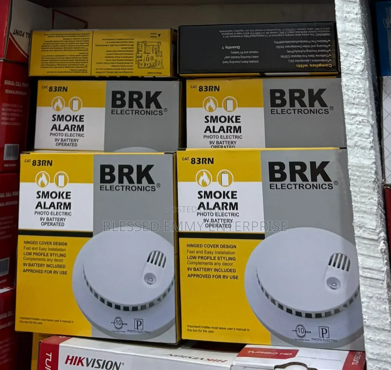 BRK Battery Smoke Detector Fire Alarm