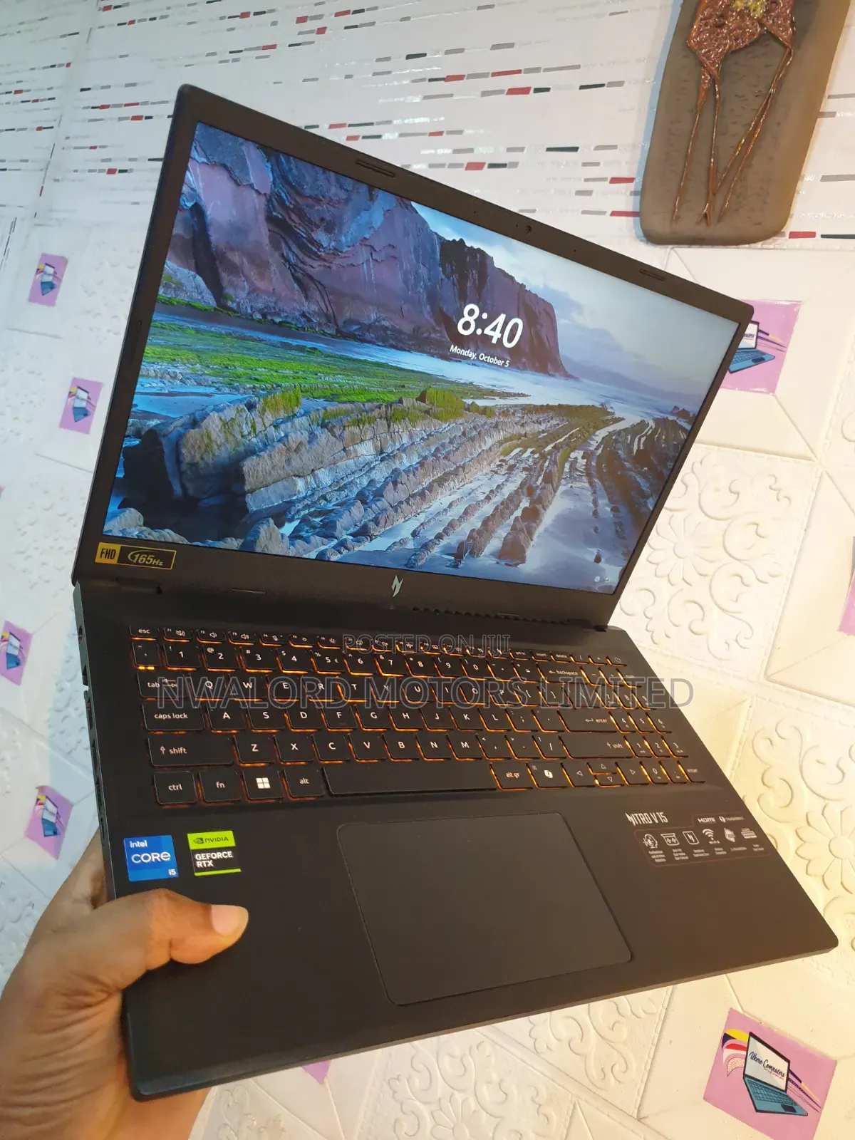 Laptop Acer Nitro V 15 16GB Intel Core i5 SSD 512GB