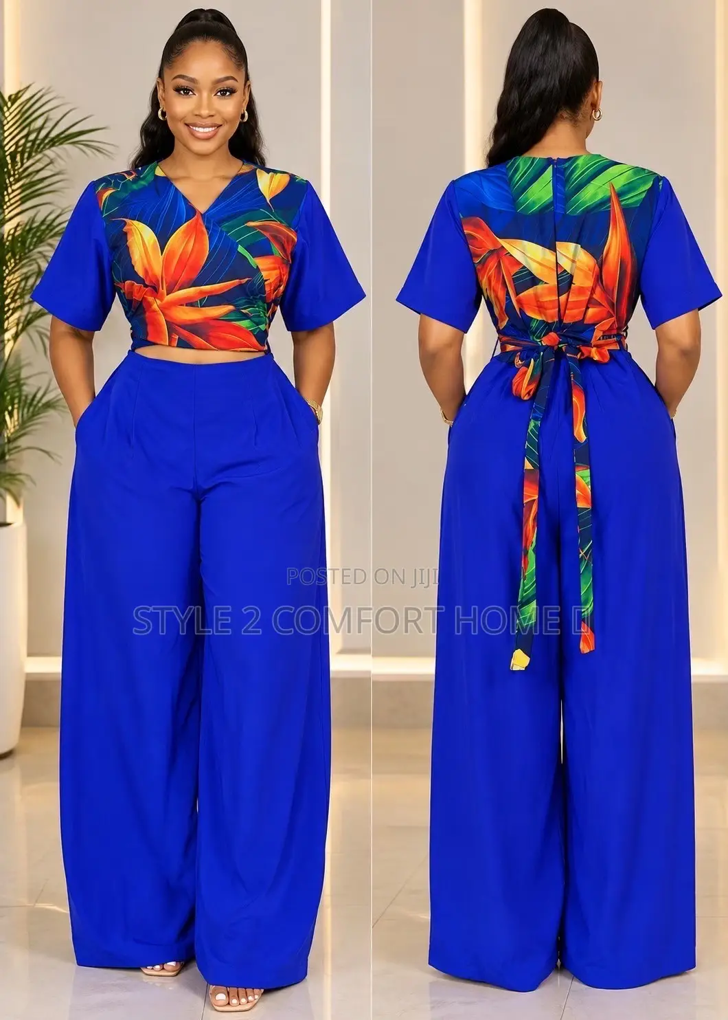 Wrap Jumpsuit & Front Cut Jumpsuit