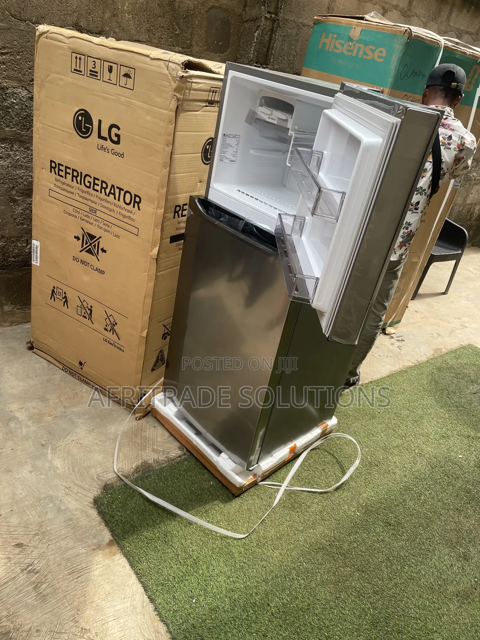 LG 260L Inverter Double Door Fridge Freezer
