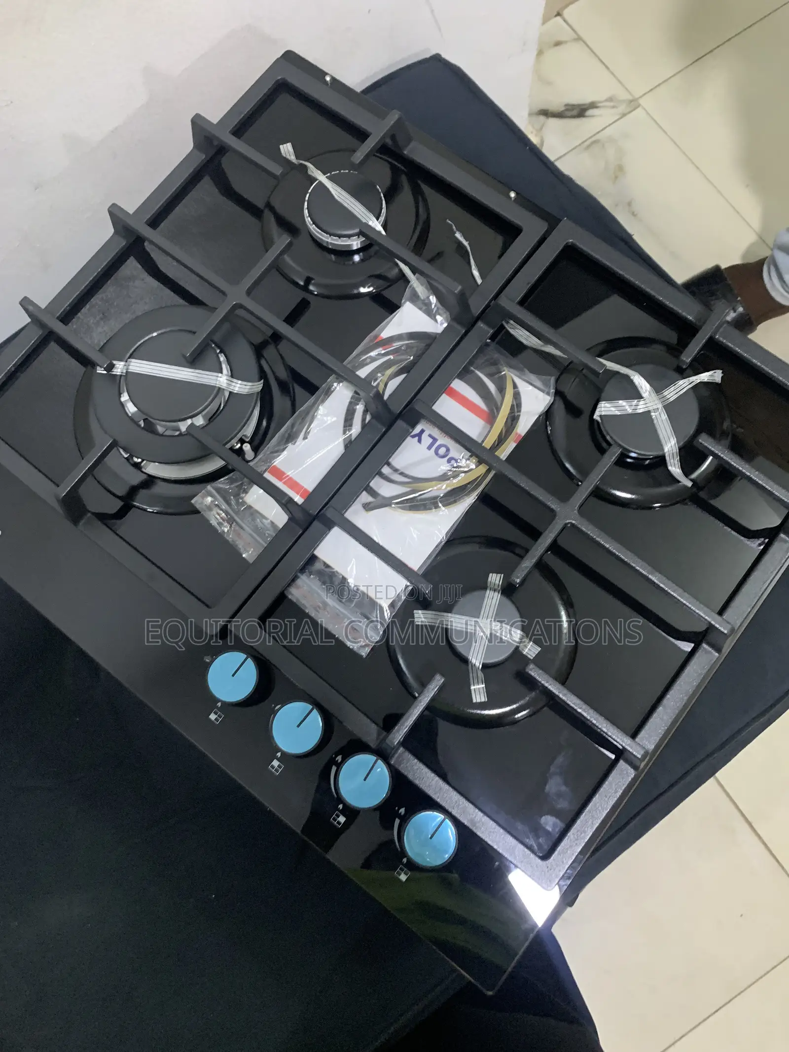 Polystar 4 Gas Burner Hob PV-JY60G4 Stylish Built-in Cooker for Homes