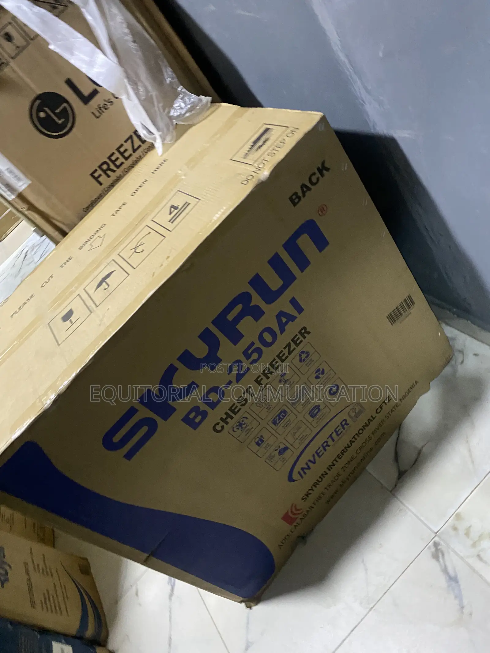 Skyrun BD-250AI 200L Inverter Chest Freezer for Business