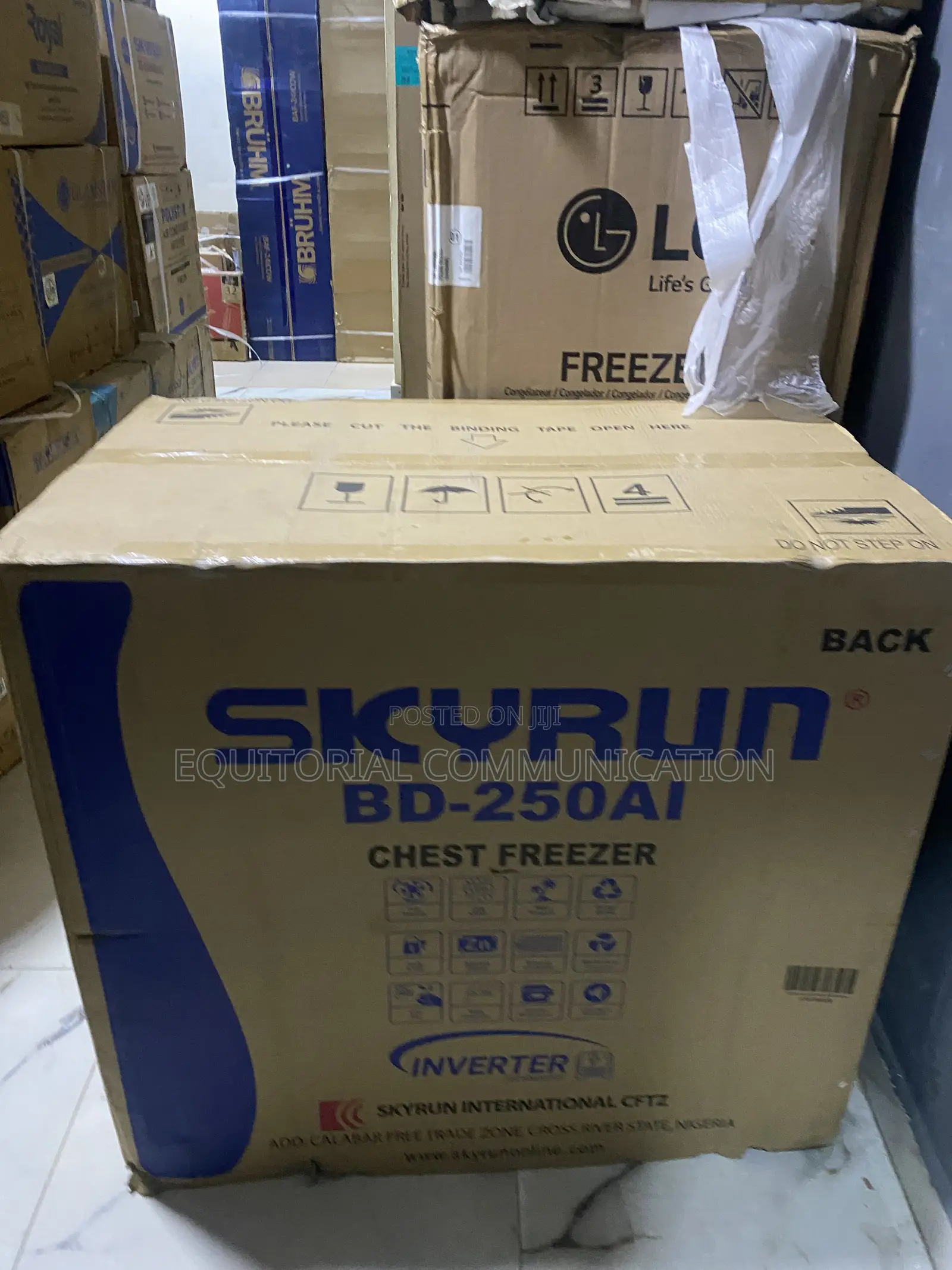 Skyrun BD-250AI 200L Inverter Chest Freezer for Frozen Items