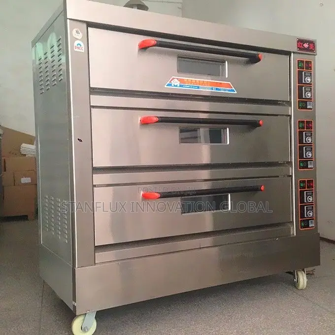 Deck Oven, 3-Deck/6-Tray