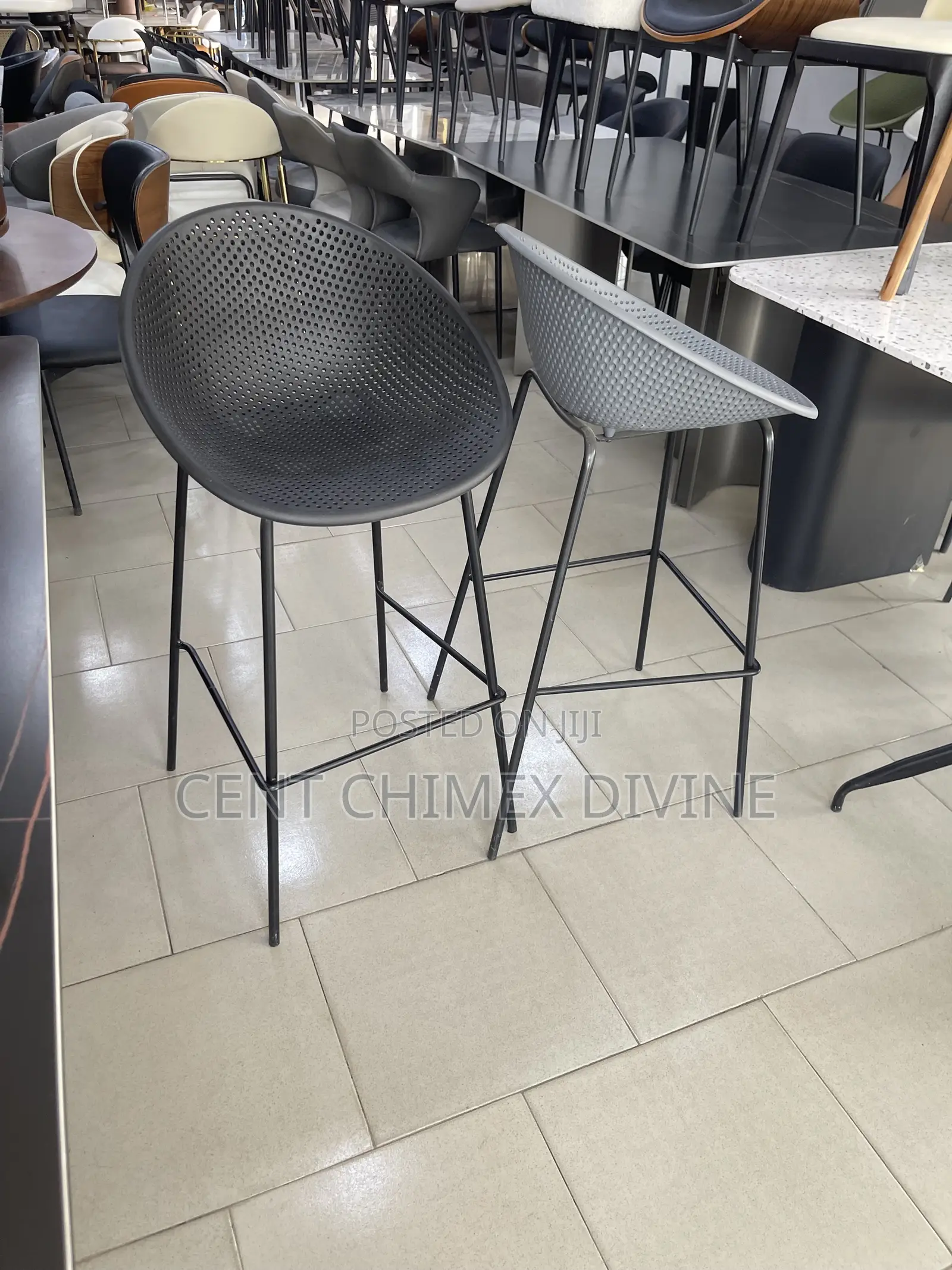 Basket Bar Stool