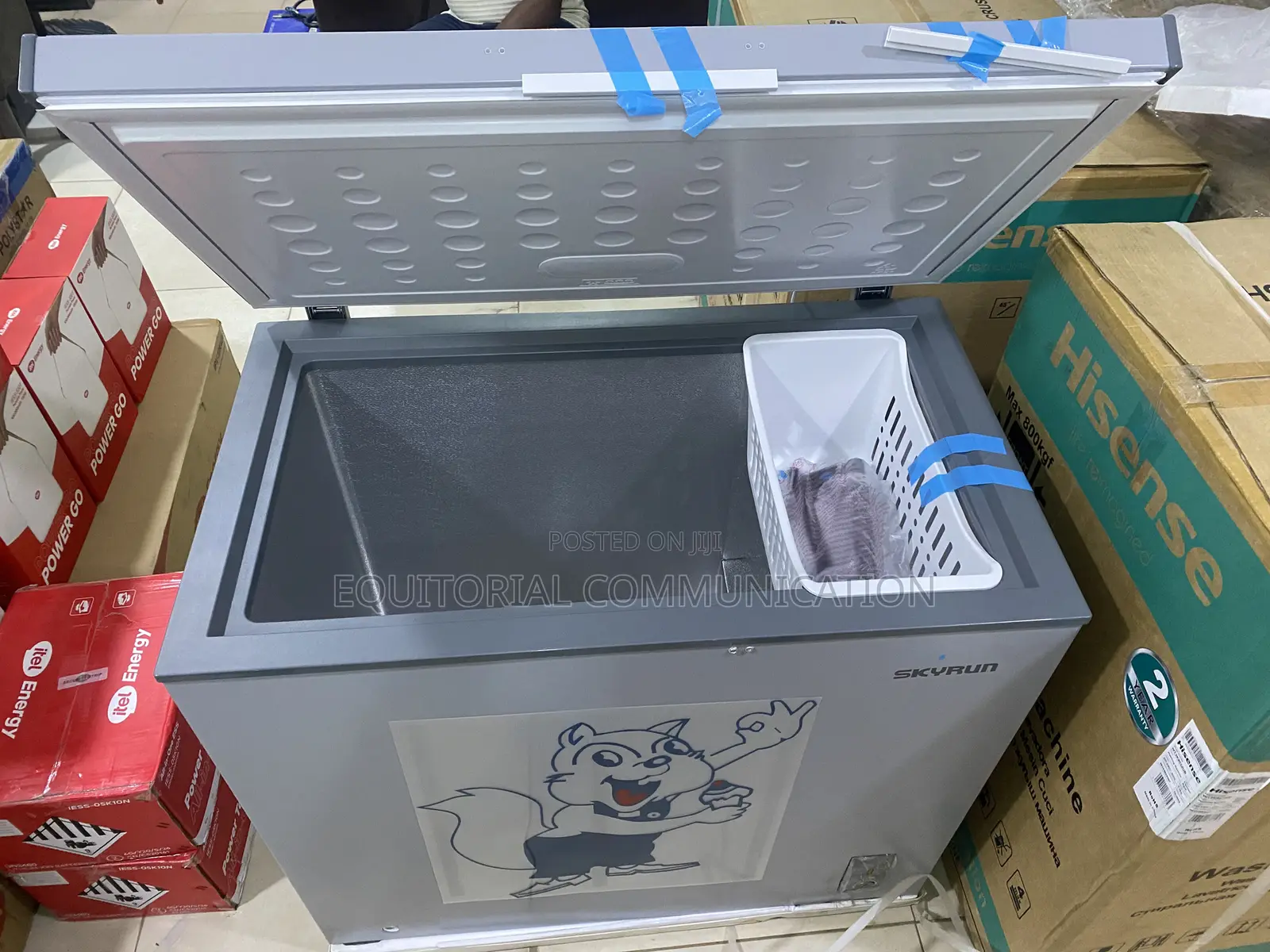 Skyrun 200L Inverter Chest Freezer BD-250AI Commercial