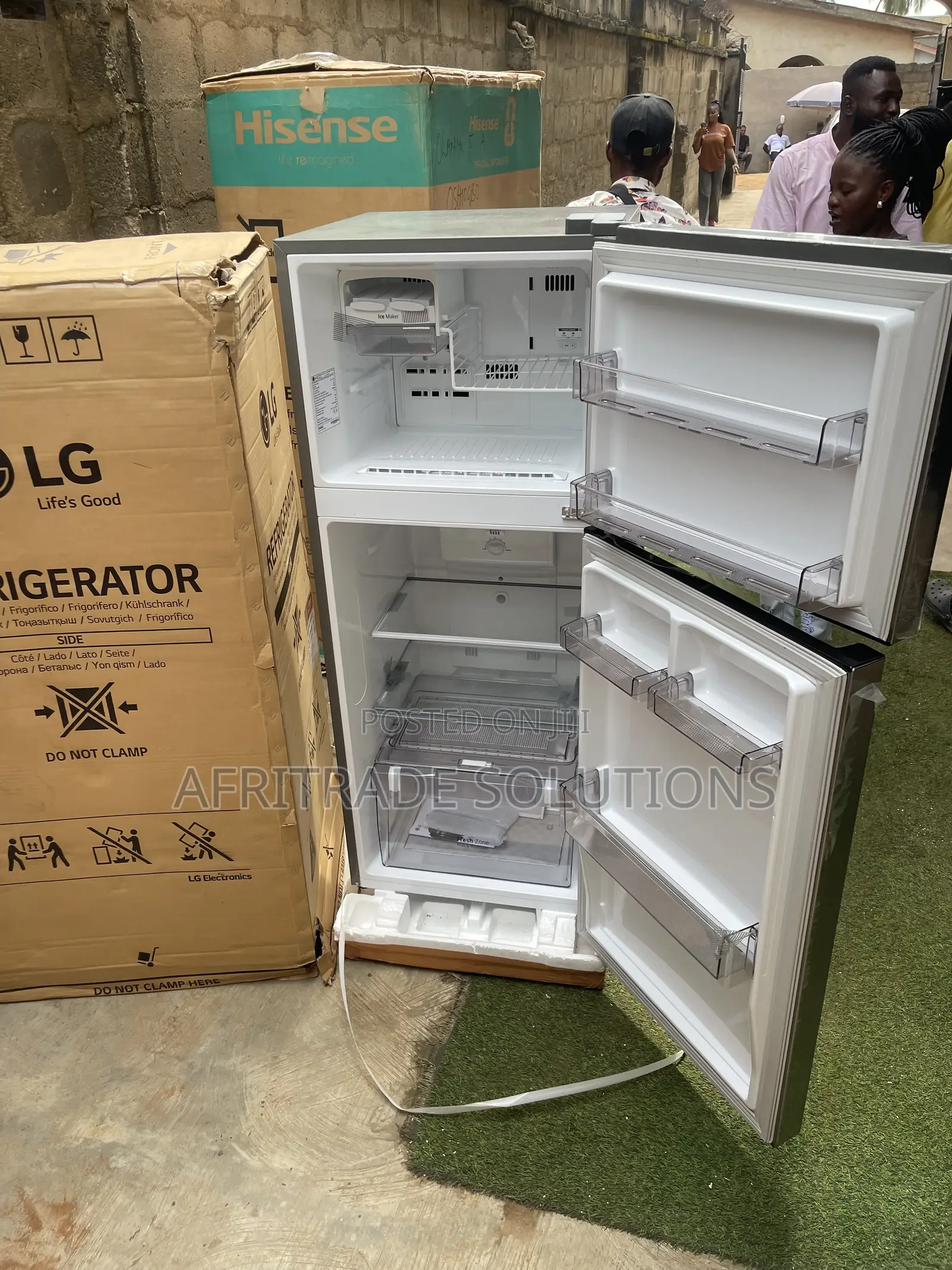 LG GL-C252SLBB 260L Large Capacity Refrigerator