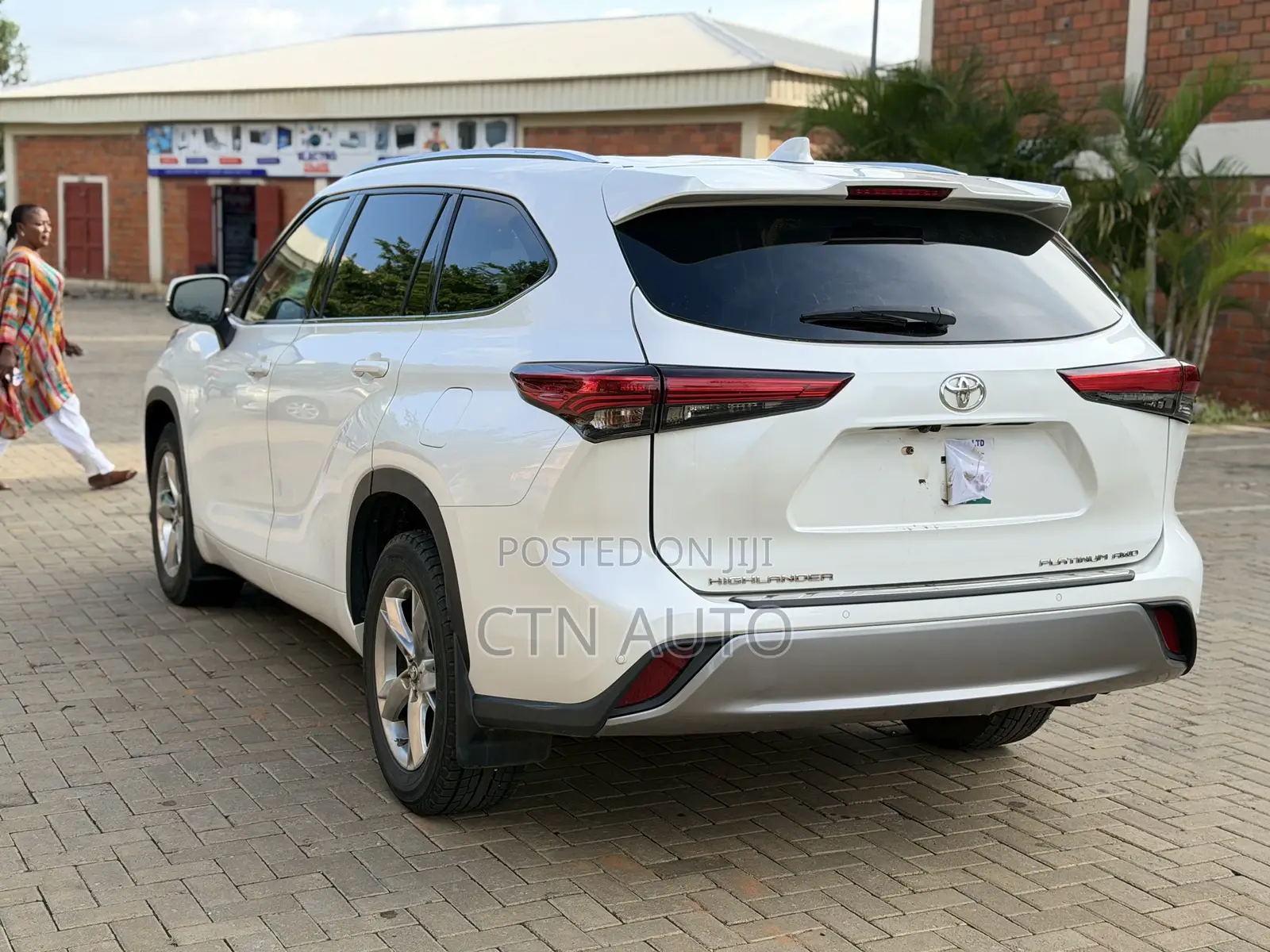 Toyota Highlander Platinum 2021 White