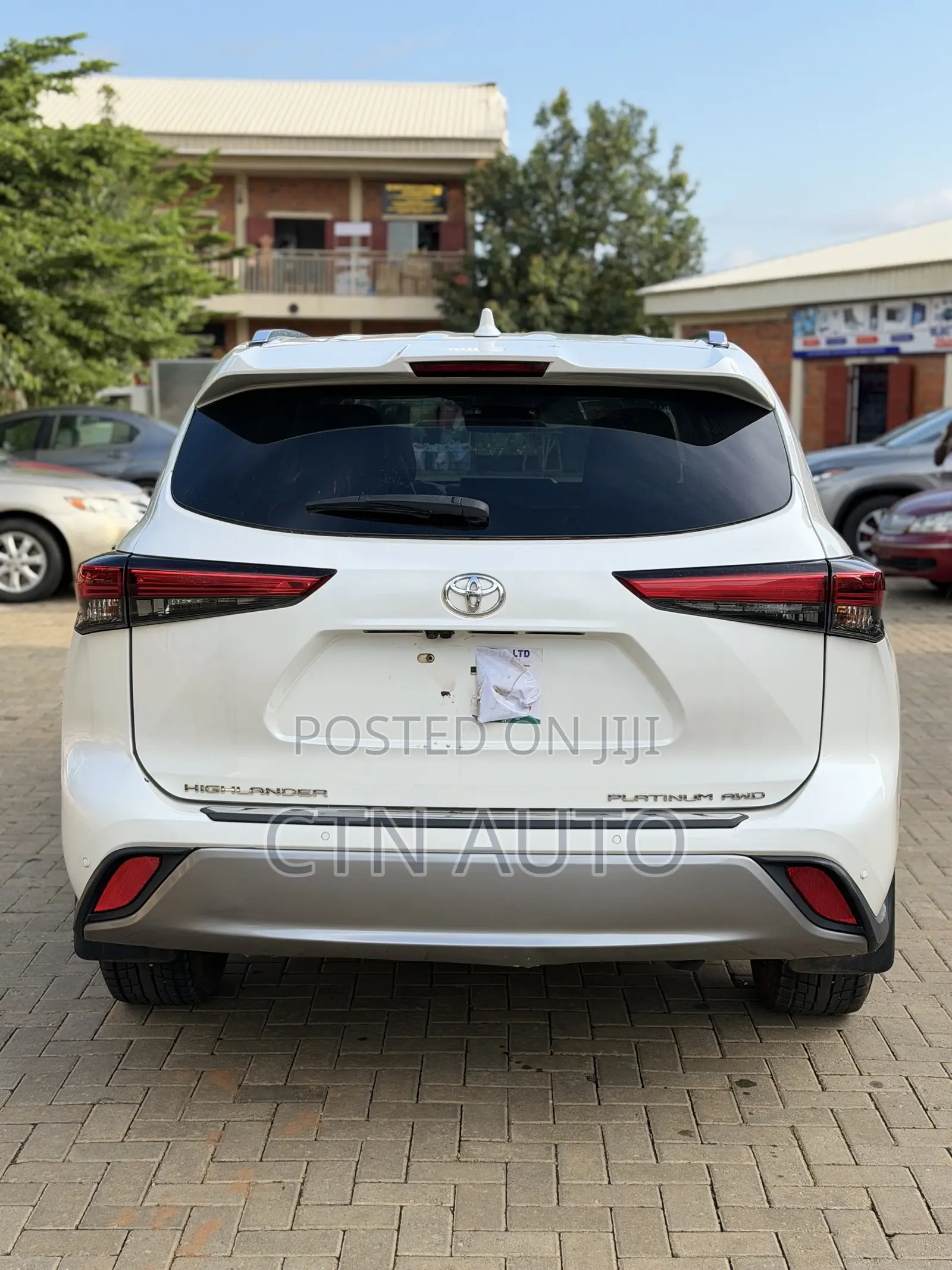 Toyota Highlander Platinum 2021 White