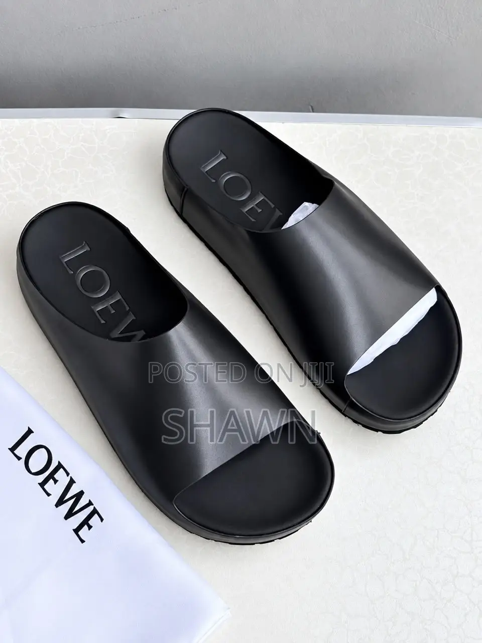 Loewe Luxury Leather Slippers