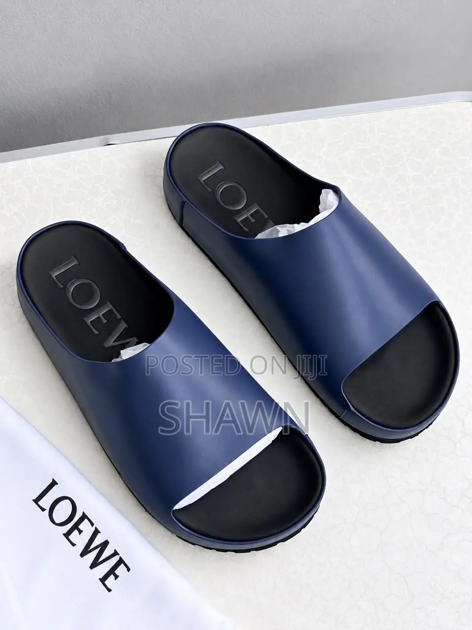 Loewe Luxury Leather Slippers