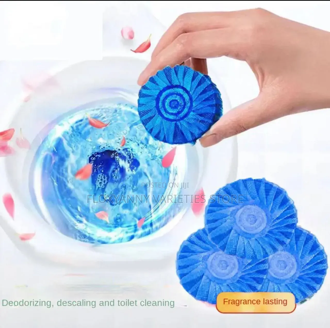 Blue Radiance Toilet Cleaner & Freshener (10pcs/Pack)