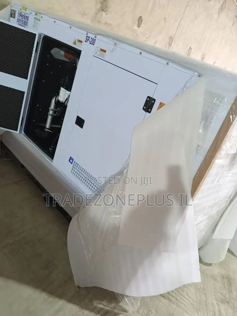Perkins 200kVA Heavy Duty Soundproof Generator