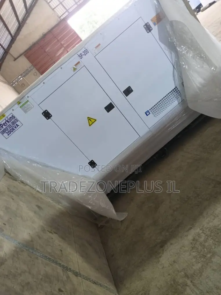 High Performance Perkins 200kVA Generator