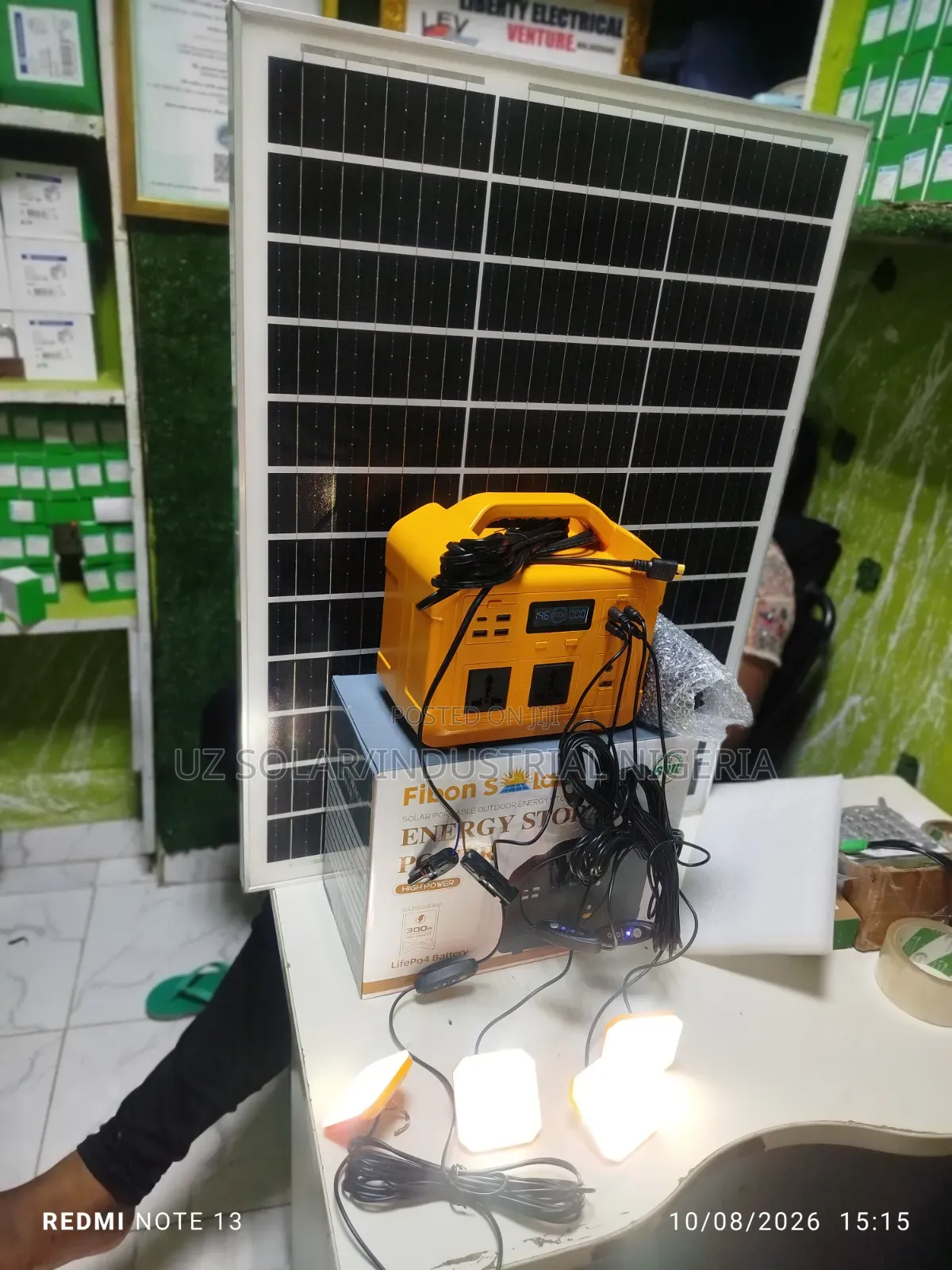 500w Energy Storage Solar Generator