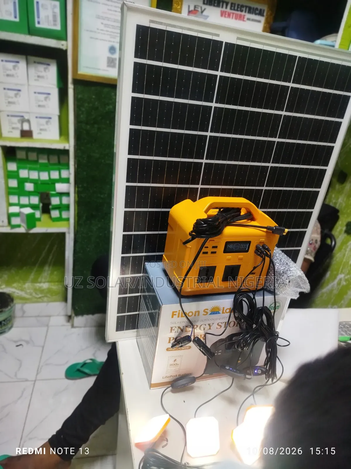 500w Energy Storage Solar Generator