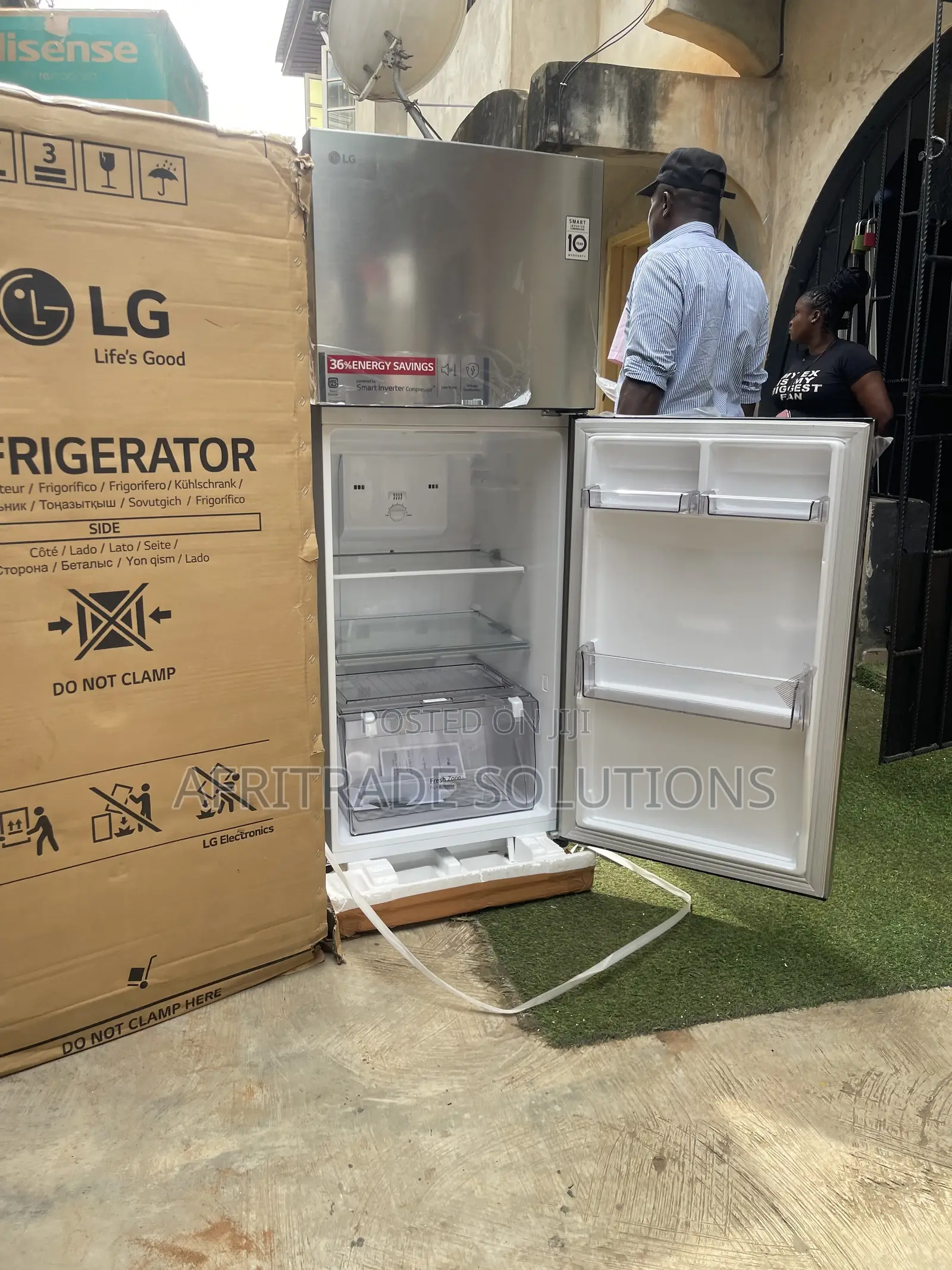 LG Gl-C252slbb 260l Spacious Refrigerator